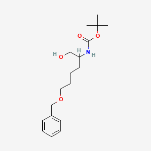 (S)-tert-butyl 6-(benzyloxy)-1-hydroxyhexan-2-ylcarbamate