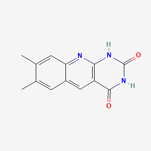 7,8-dimethyl-1H-pyrimido[4,5-b]quinoline-2,4-dione