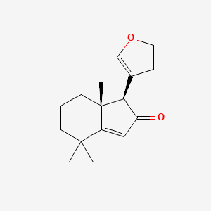 (1S,7aR)-1-(furan-3-yl)-4,4,7a-trimethyl-1,5,6,7-tetrahydroinden-2-one