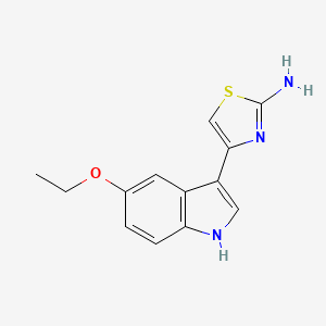 4-(5-ethoxy-1H-indol-3-yl)-1,3-thiazol-2-amine