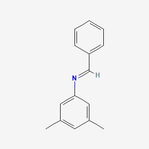 molecular formula C15H15N B15400892 3,5-Dimethyl-n-[(e)-phenylmethylidene]aniline CAS No. 91000-43-0