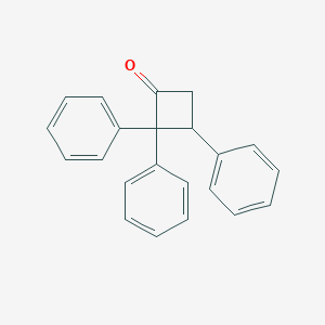 molecular formula C22H18O B15401044 2,2,3-Triphenylcyclobutanone CAS No. 4173-52-8