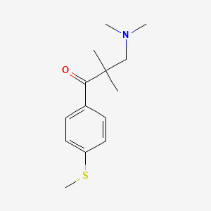 2,2-Dimethyl-3-(dimethylamino)-4'-(methylthio)-propiophenone