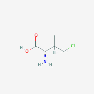 molecular formula C5H10ClNO2 B15401215 4-Chloro-L-valine CAS No. 925686-25-5