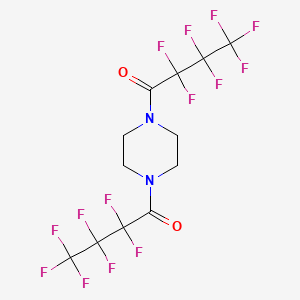 N,N'-Bis(heptafluorobutyryl)piperazine