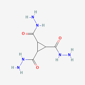 Cyclopropane-1,2,3-tricarbohydrazide