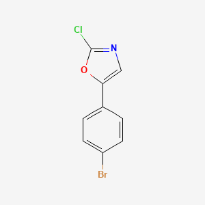 5-(4-Bromophenyl)-2-chlorooxazole