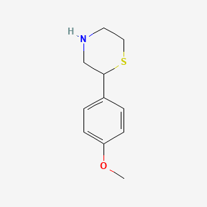 2-(4-Methoxyphenyl)thiomorpholine