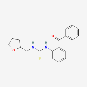 1-[2-(Phenylcarbonyl)phenyl]-3-(tetrahydrofuran-2-ylmethyl)thiourea