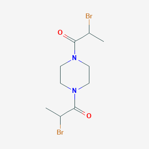 N,N'-Bis(2-bromopropionyl)piperazine