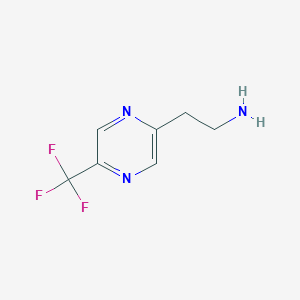 2-(5-(Trifluoromethyl)pyrazin-2-YL)ethanamine