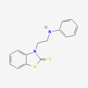 3-(Anilinomethyl)-2-benzothiazolinethione