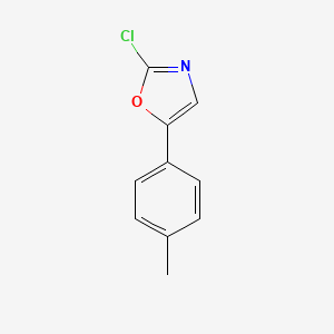 2-Chloro-5-P-tolyloxazole