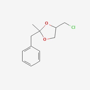 2-Benzyl-4-(chloromethyl)-2-methyl-1,3-dioxolane