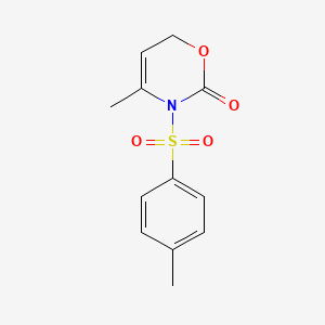 4-Methyl-3-(4-methylbenzene-1-sulfonyl)-3,6-dihydro-2H-1,3-oxazin-2-one