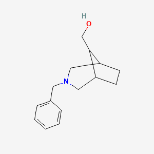 (3-Benzyl-3-azabicyclo[3.2.1]octan-8-yl)methanol