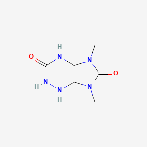 5,7-dimethyltetrahydro-1H-imidazo[4,5-e][1,2,4]triazine-3,6(2H,4H)-dione