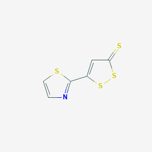 5-(1,3-Thiazol-2-yl)-3H-1,2-dithiole-3-thione