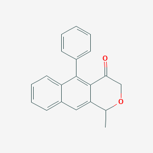 1-Methyl-5-phenyl-1H-naphtho[2,3-c]pyran-4(3H)-one