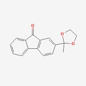 2-(2-Methyl-1,3-dioxolan-2-YL)-9H-fluoren-9-one