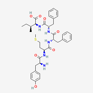 L-Tyrosyl-L-methionyl-L-phenylalanyl-L-phenylalanyl-L-isoleucine