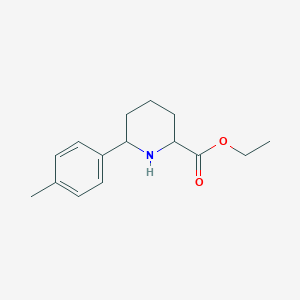 Ethyl 6-P-tolylpiperidine-2-carboxylate