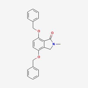 4,7-Bis(benzyloxy)-2-methyl-2,3-dihydro-1H-isoindol-1-one