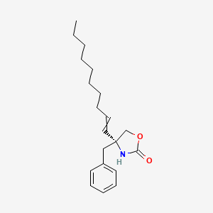 (4R)-4-Benzyl-4-(dec-1-en-1-yl)-1,3-oxazolidin-2-one