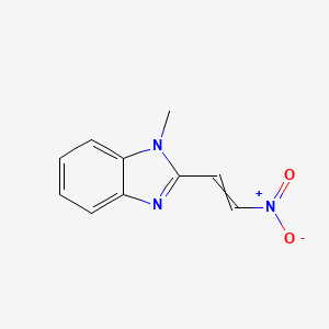 1-Methyl-2-(2-nitroethenyl)-1H-benzimidazole