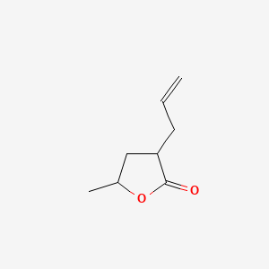 2(3H)-Furanone, 3-allyldihydro-5-methyl-