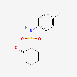 N-(4-Chlorophenyl)-2-oxocyclohexane-1-sulfonamide