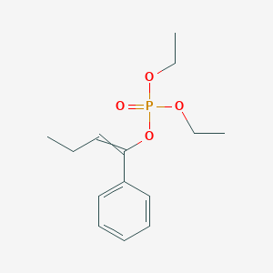 Diethyl 1-phenylbut-1-en-1-yl phosphate