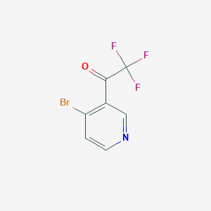 1-(4-Bromopyridin-3-YL)-2,2,2-trifluoroethanone