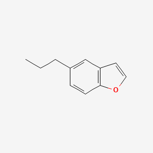 molecular formula C11H12O B15403074 5-Propyl-1-benzofuran CAS No. 852613-20-8