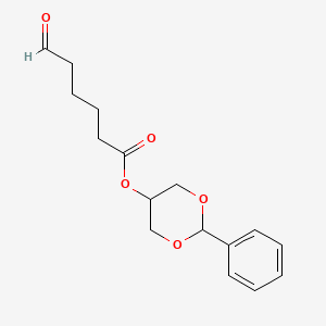 (2-phenyl-1,3-dioxan-5-yl) 6-oxohexanoate