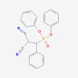 Diphenyl (2,2-dicyano-1-phenylethyl)phosphonate