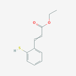 Ethyl 3-(2-sulfanylphenyl)prop-2-enoate