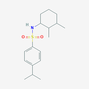 N-(2,3-Dimethylcyclohexyl)-4-(propan-2-yl)benzene-1-sulfonamide