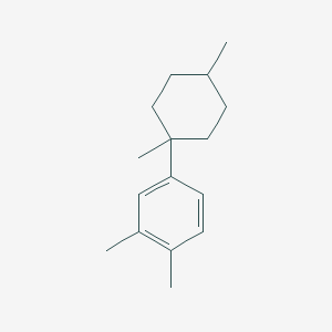 4-(1,4-Dimethylcyclohexyl)-1,2-dimethylbenzene