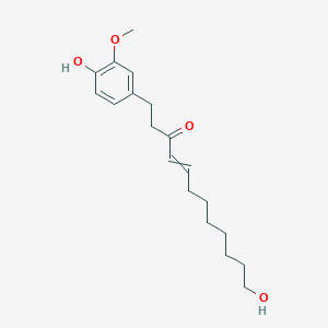 12-Hydroxy-1-(4-hydroxy-3-methoxyphenyl)dodec-4-en-3-one