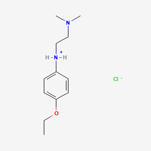 N,N-Dimethyl-N'-(p-ethoxyphenyl)ethylenediamine hydrochloride