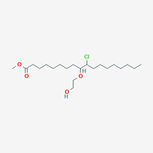 Methyl 10-chloro-9-(2-hydroxyethoxy)octadecanoate