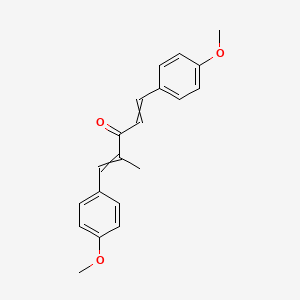 1,5-Bis(4-methoxyphenyl)-2-methylpenta-1,4-dien-3-one