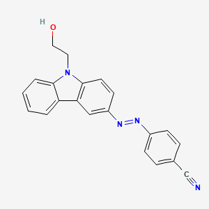 3-[(4-Cyanophenyl)azo]-9H-carbazole-9-ethanol