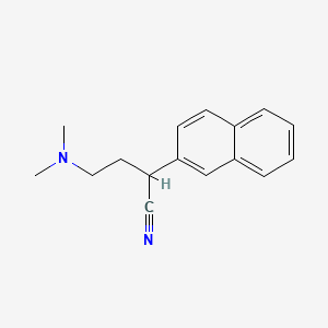 alpha-(2-Dimethylaminoethyl)-2-naphthylacetonitrile