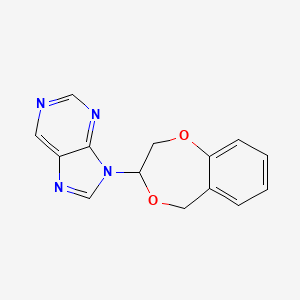 9-(2,3-Dihydro-5H-1,4-benzodioxepin-3-yl)-9H-purine