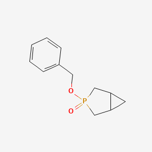 3-(Benzyloxy)-3lambda~5~-phosphabicyclo[3.1.0]hexan-3-one