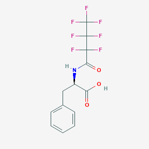 N-(2,2,3,3,4,4,4-Heptafluorobutanoyl)-D-phenylalanine