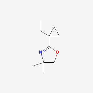 2-(1-Ethylcyclopropyl)-4,4-dimethyl-4,5-dihydro-1,3-oxazole