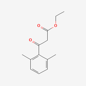 molecular formula C13H16O3 B15403924 Ethyl 3-(2,6-dimethylphenyl)-3-oxopropanoate 